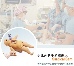 小儿外科手术模拟人,产品编号：SurgicalSam
